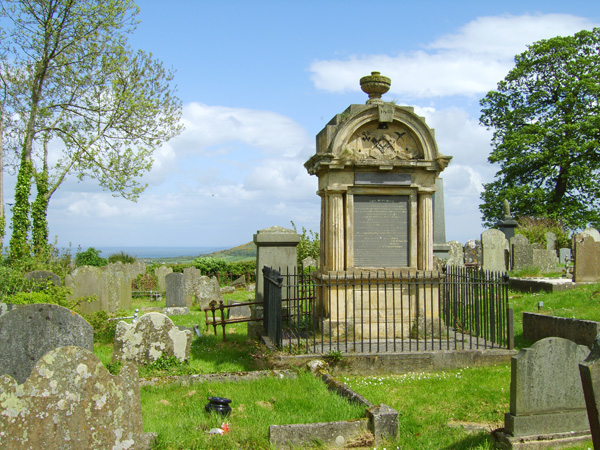 Monument to James Orr, Templecorran, near Ballycarry